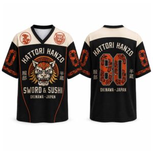2026 Hattori Hanzo Sword x Sushi Okinawa Japan Mesh Jersey