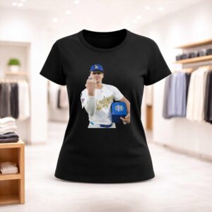 Enrique Hernandez Dodgers Middle Finger Back to Back Champions Shirt (2)