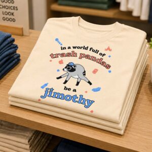 In A World Full Of Trash Pandas Be A Jimothy Shirt (2)