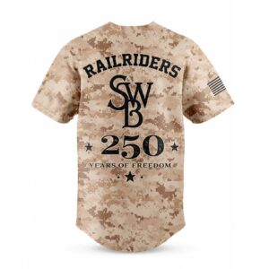 2026 RailRiders Veterans Day 250 Years Of Freedom Jersey (3)