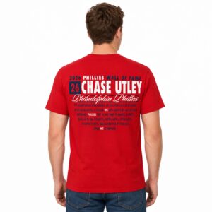 2026 Phillies Wall of Fame 26 Chase Utley Shirt (2)