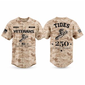2026 Tides Veterans Day 250 Years Of Freedom Jersey