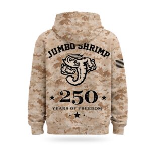 2026 Jumbo Shrimp Veterans Day 250 Years Of Freedom Hoodie (3)