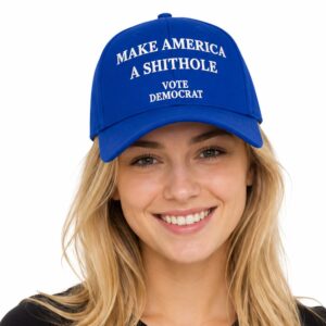 Make America A Shithole Vote Democrat Hat (3)