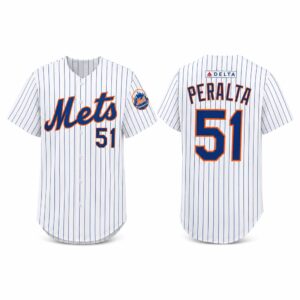 2026 Mets Freddy Peralta Number 51 Jersey