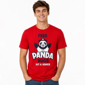 Free Panda Hugs Hit A Homer Shirt (2)