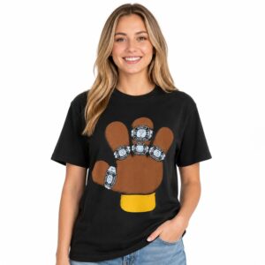 Vanessa Bryant Wearing Five Championship Rings Basketball Shirt (3)
