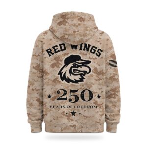 2026 Red Wings Veterans Day 250 Years Of Freedom Hoodie (4)