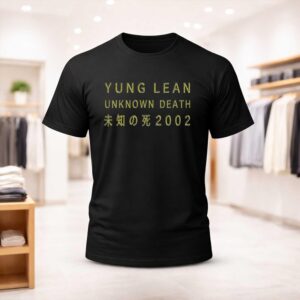 Yung Lean Unknown Death 2002 Shirt