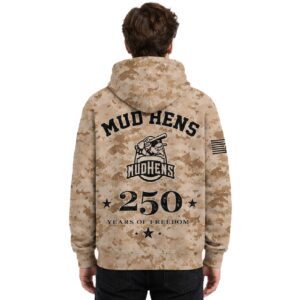 2026 Mud Hens Veterans Day 250 Years Of Freedom Hoodie (3)