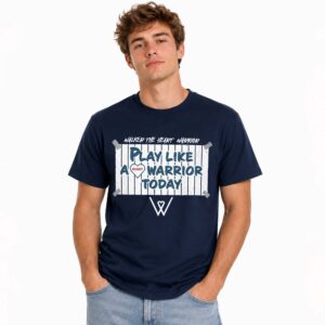 Walker Play Like A Heart Warrior Today Shirt (2)