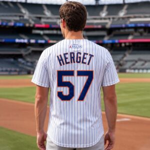 2026 Mets Kevin Herget Number 57 Jersey Giveaway (3)