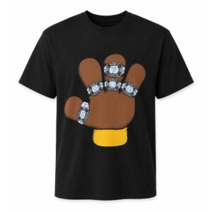 Vanessa Bryant Wearing Five Championship Rings Basketball Shirt