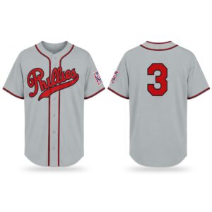 Phillies Bryce Harper Gray 2026 Field of Dreams Jersey