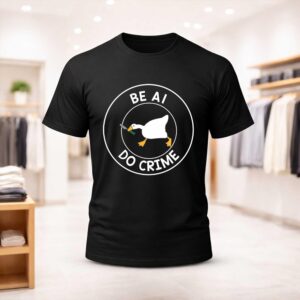 Be AI Do Crime Shirt