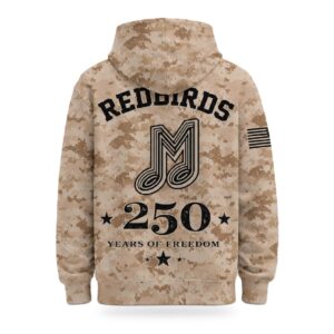 2026 Redbirds Veterans Day 250 Years Of Freedom Hoodie (5)