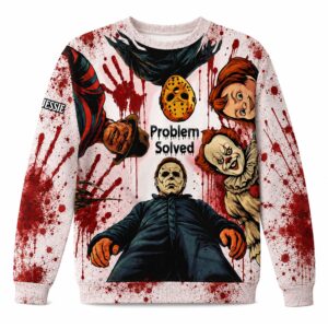 Halloween Problem Solved on Team 3D Shirt (2)