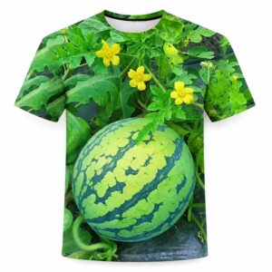 Watermelon Floral Print Shirt