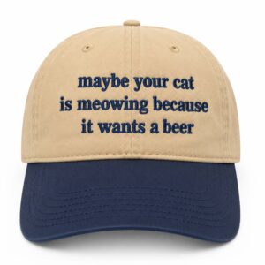 Maybe Your Cat Is Meowing Because It Wants A Beer Hat