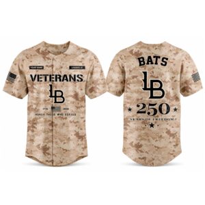 2026 Bats Veterans Day 250 Years Of Freedom Jersey