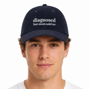 Diagnosed But Mom Said No Hat (3)