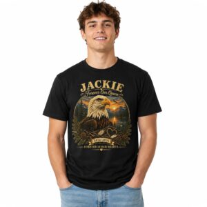Jackie Forever Our Queen Bald Eagle Shirt (2)