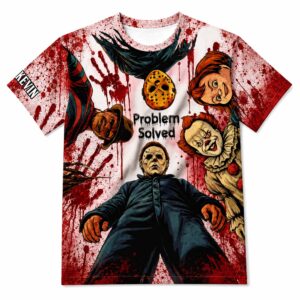 Halloween Problem Solved on Team 3D Shirt