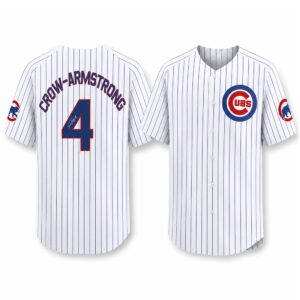Cubs Pete Crow Armstrong Number 4 Jersey