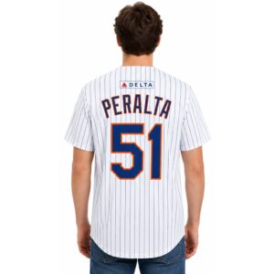 2026 Mets Freddy Peralta Number 51 Jersey (3)