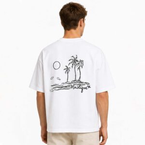Justin Bieber Mustique Island Palm Tree Shirt (2)