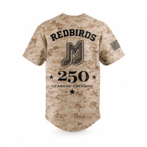2026 Redbirds Veterans Day 250 Years Of Freedom Jersey (3)