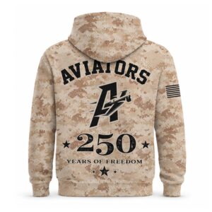 2026 Aviators Veterans Day 250 Years Of Freedom Hoodie (4)