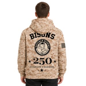 2026 Bisons Veterans Day 250 Years Of Freedom Hoodie (3)