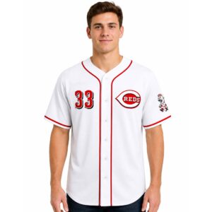 Daniil Medvedev Reds Number 33 Jersey (2)