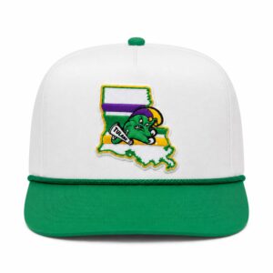 Tulane Mardi Gras State Stripe 2026 Hat