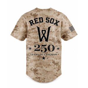 2026 Red Sox Veterans Day 250 Years Of Freedom Jersey (3)