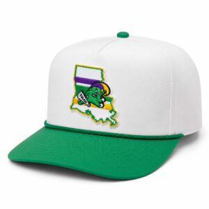 Tulane Mardi Gras State Stripe 2026 Hat (3)