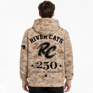 2026 River Cats Veterans Day 250 Years Of Freedom Hoodie (3)