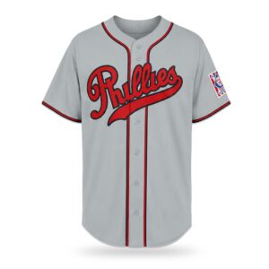 Phillies Bryce Harper Gray 2026 Field of Dreams Jersey (2)