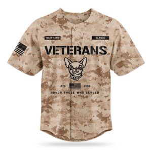 2026 Chihuahuas Veterans Day 250 Years Of Freedom Jersey (2)