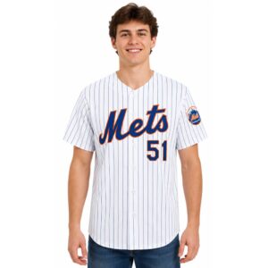 2026 Mets Freddy Peralta Number 51 Jersey (2)
