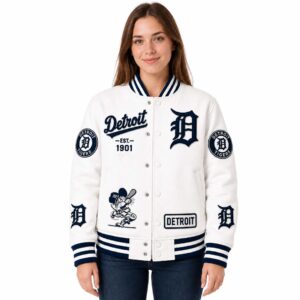 2026 Tigers EST 1901 Plucked Baseball Jacket (3)