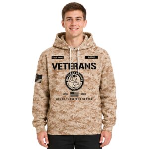 2026 Bisons Veterans Day 250 Years Of Freedom Hoodie (2)