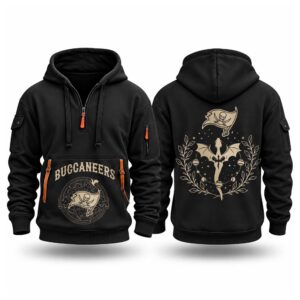 Buccaneers 2026 Fourth Wings Night Quarter Zip Hoodie 2