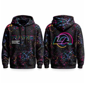 Rams Crucial Catch Intercept Cancer Hoodie