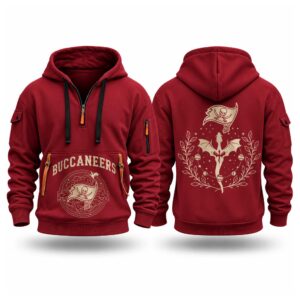 Buccaneers 2026 Fourth Wings Night Quarter Zip Hoodie