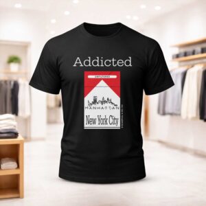 Colin Farrell Addicted Unfiltered Manhattan New York City Cigarette Pack Shirt (1)