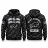 2026 Patriots Salute To Service Black Camo Waffle Hoodie