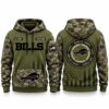 Bills Salute To Service Black Camo 2026 T-Shirt
