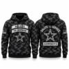 2026 Eagles Salute To Service Black Camo Waffle Hoodie